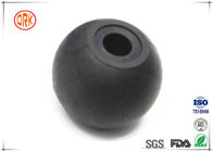 機械のための穴が付いている黒によってカスタマイズされるNBRの固体ゴム製球5mm