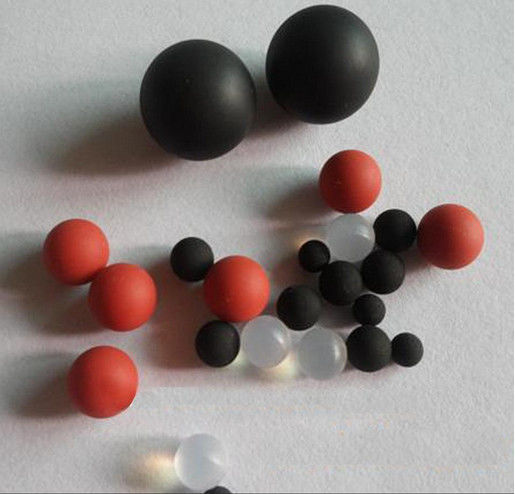 ポンプ NBR 固体ゴム製球、ゴム製ゴム ボールの高い伸縮性 ROHS の範囲
