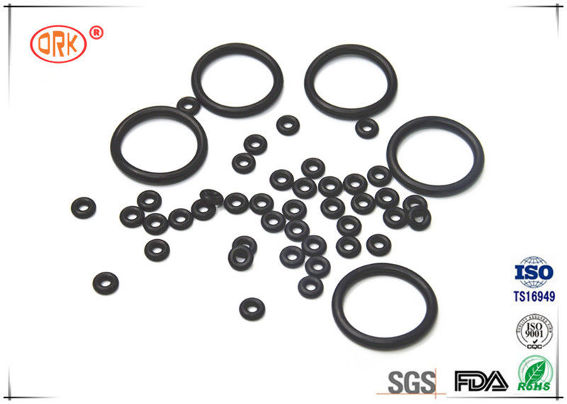 ORK 黒い産業 NBR の O リングのシール 0.794MM - 66.04CM の内径