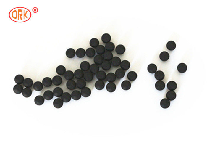 小さく柔らかい固体シリコーン ゴムの球5mm 9mm 10mm 15mm黒い色