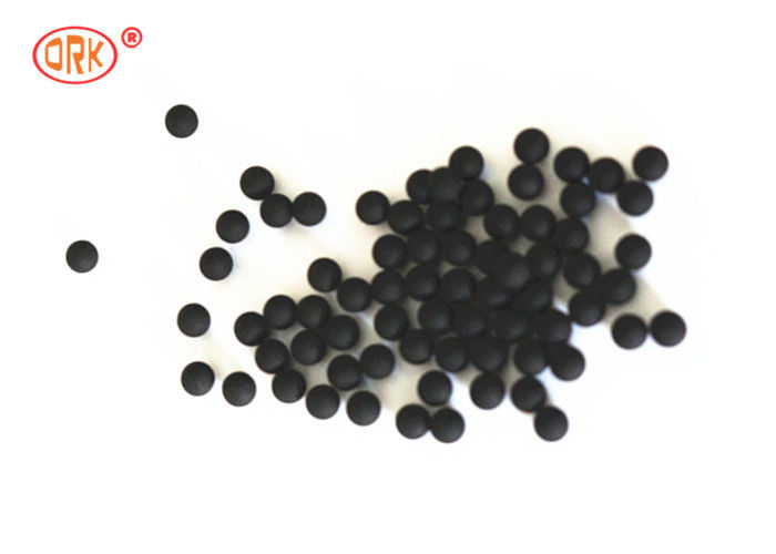 小さく柔らかい固体シリコーン ゴムの球5mm 9mm 10mm 15mm黒い色
