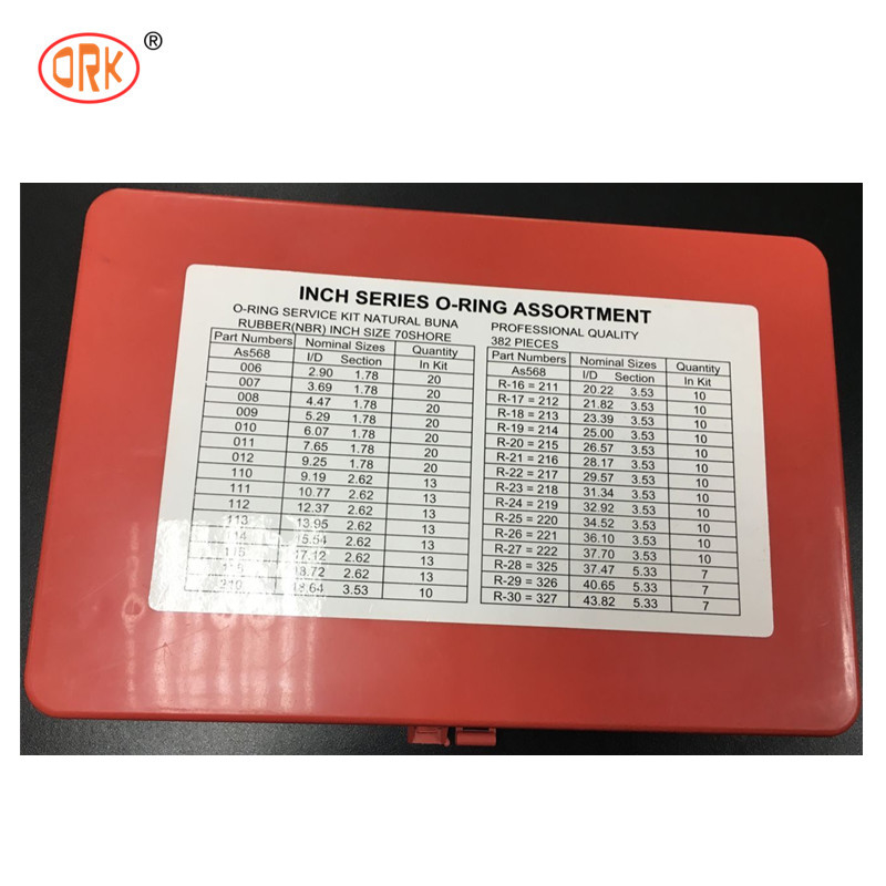 NBR O リングボックス 419PCS 30サイズ 90 デュロメーター O リングキット ゴム O リング セット